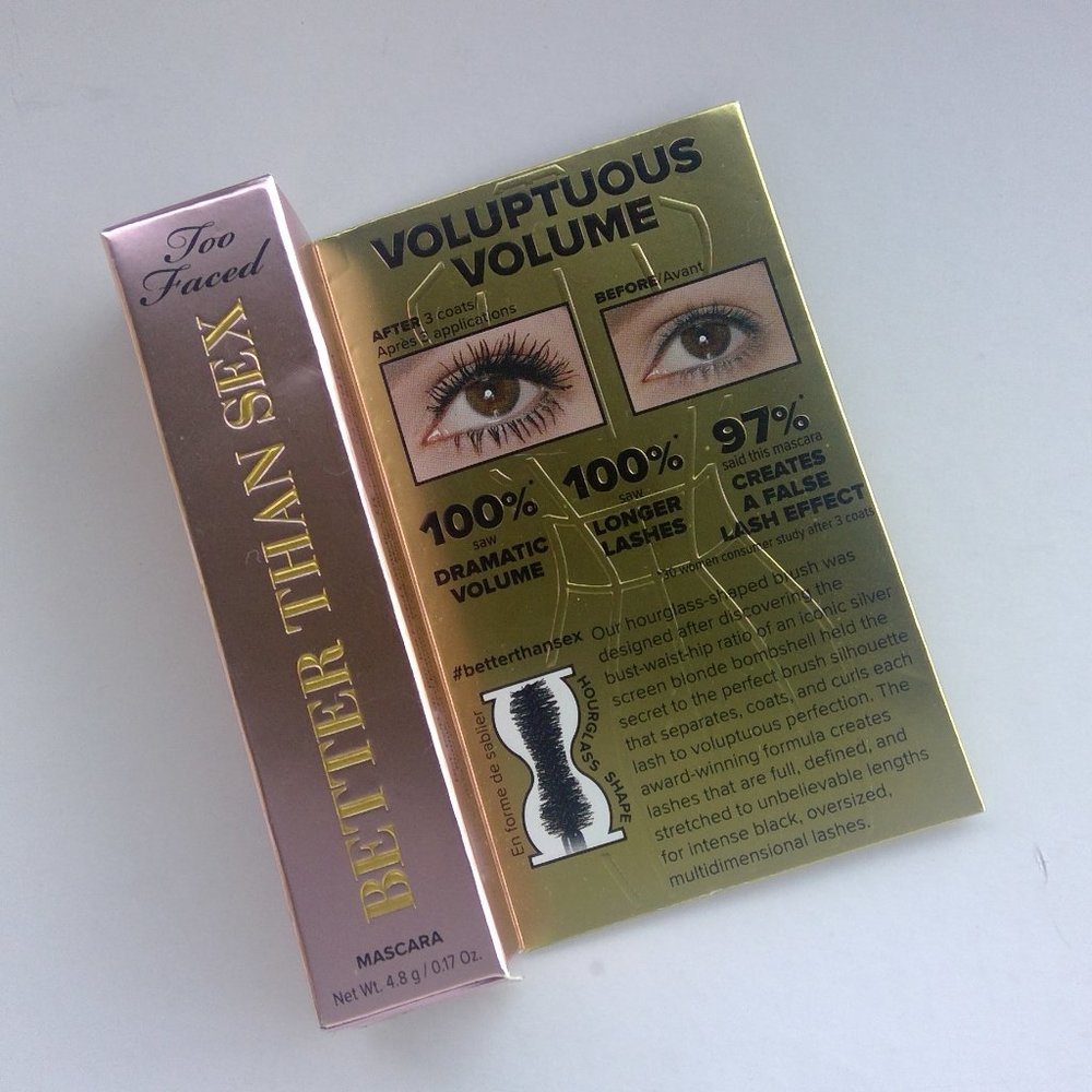 Too Faced  Better Than Sex Mascara BNIB